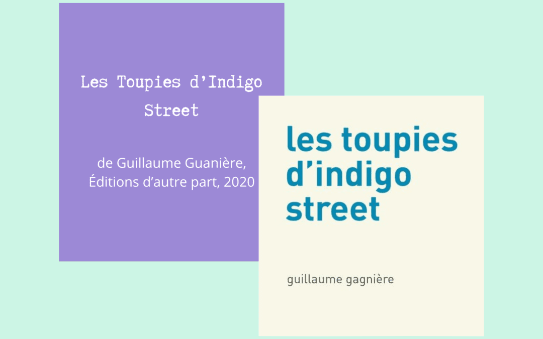 Les Toupies d&rsquo;Indigo Street: partir, ressentir, revenir, écrire